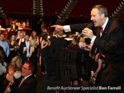 Benefit Auctioneer Specialist Ben Farrell