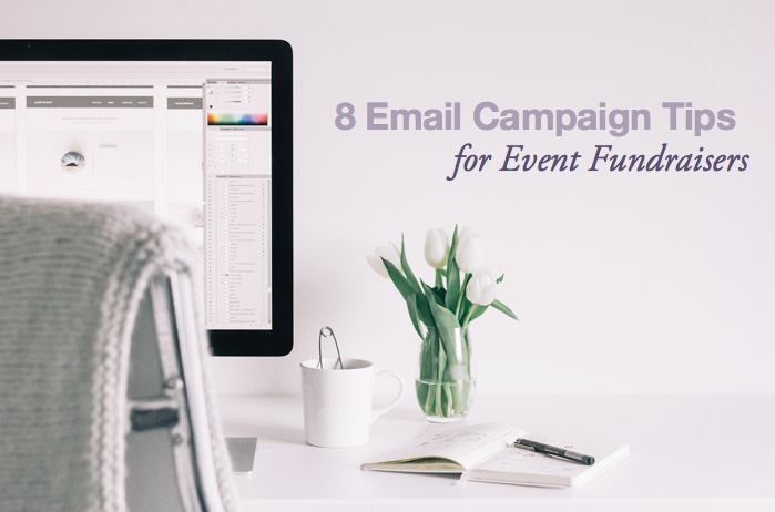 8 email campaign tips for nonprofit fundraising events