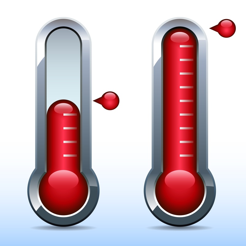 Fundraising thermometer