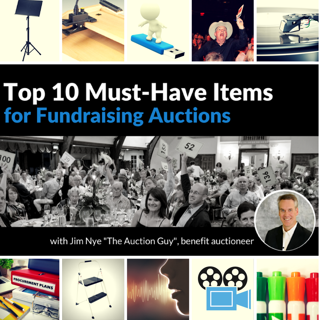 Top 10 Items for Fundraising Auctions