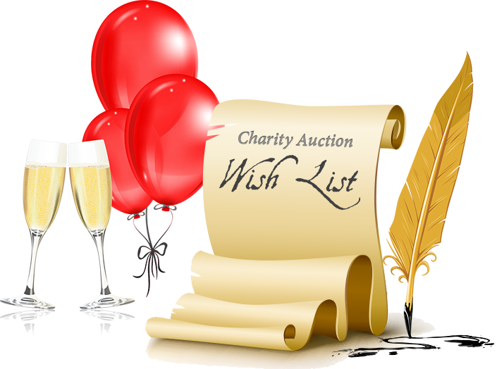 Charity Auction Party Wish List