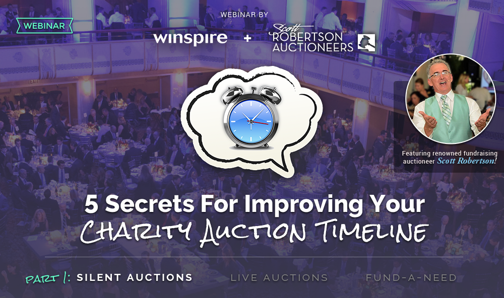 5 Secrets for Improving Your Charity Auction Timeline