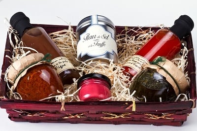 Gift Basket of Spices for Charity Fundraisers