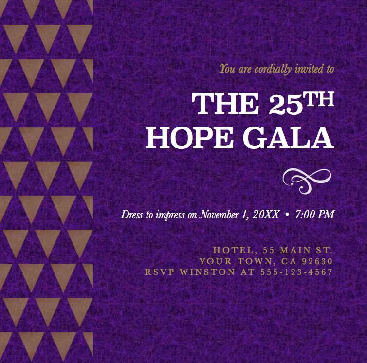 Classy Gala_save the date