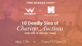 10 Deadly Sins of Charity Auctions