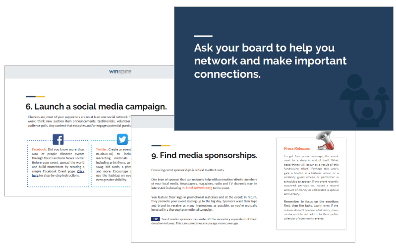 Event Promotion Handbook: 10 Steps to Promote Your Fundraiser