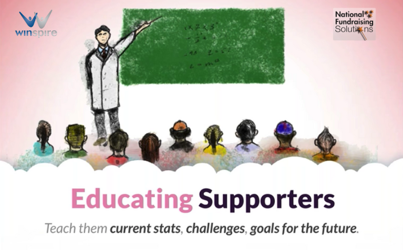 Educating supporters group 2