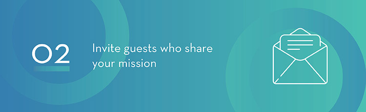 Invitation For Guests That Share The Same Mission