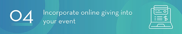 Online Giving for Events