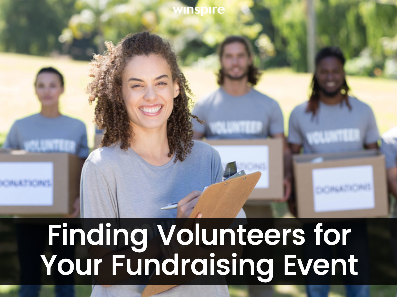 Finding Volunteers for your Fundraising Event