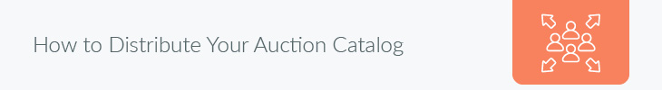 Once you’ve filled out your auction catalog template, you can distribute it to your event participants in print or as a digital download.