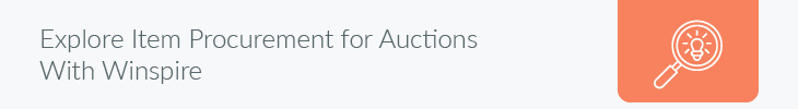 Winspire provides a no-risk solution for how to procure auction items.