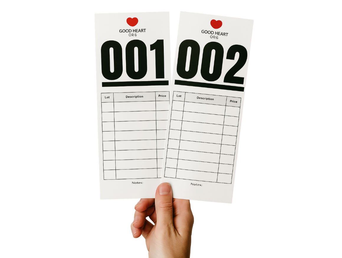 live auction bid sheet template free (12)