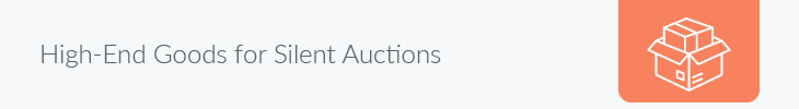 silent auction item ideas_goods
