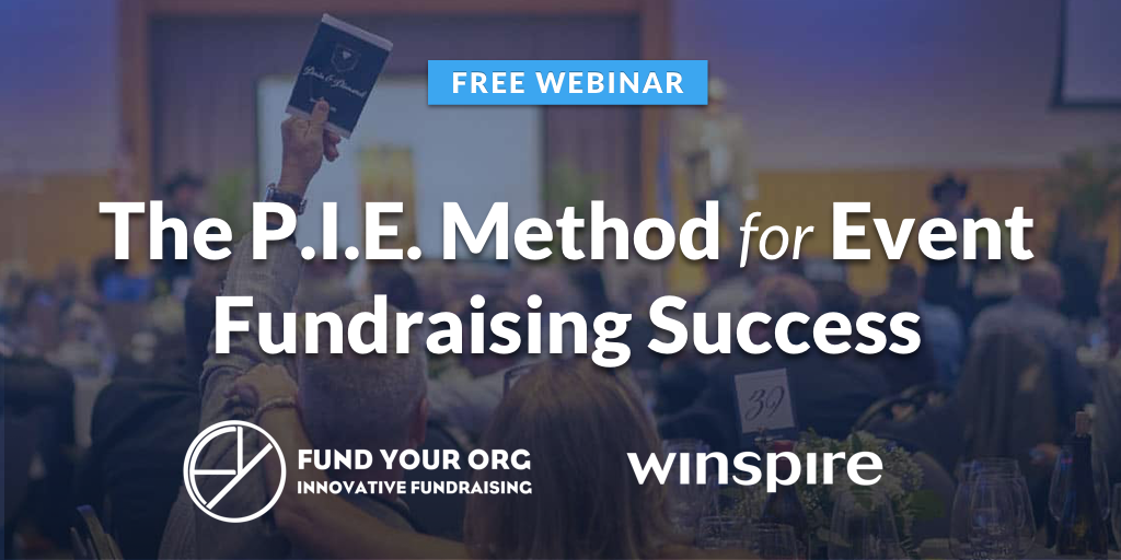 PIE Method for Event Fundraising Success Free Webinar